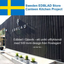 Schweden EDBLAD Store Canteen Kitchen Project